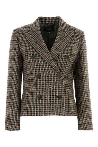 Double-breasted Checked Jacket - Weekend Max Mara - Modalova