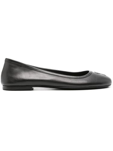 Calf Leather Ballerina Shoes - Ami Alexandre Mattiussi - Modalova