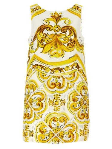 Maiolica Jacquard Dress - Dolce & Gabbana - Modalova