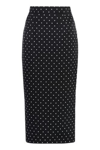 Printed Pencil Skirt - Dolce & Gabbana - Modalova