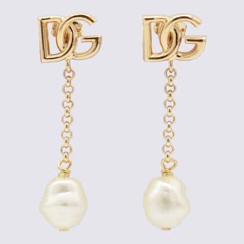 Dolce & Gabbana Gold Metal Earrings - Dolce & Gabbana - Modalova