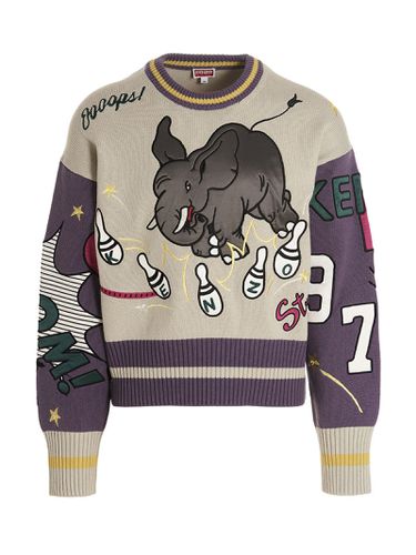 Kenzo Bowling Elephant Sweater - Kenzo - Modalova