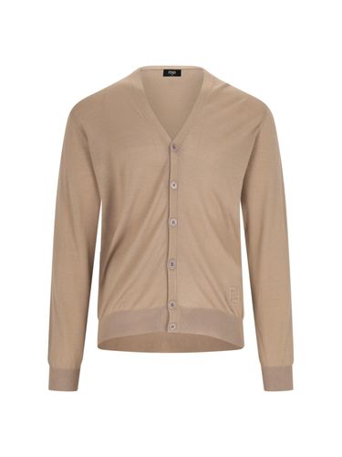 Fendi V-neck Cardigan - Fendi - Modalova