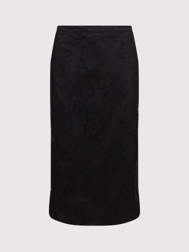 Tulle Sheer Midi Skirt - Dolce & Gabbana - Modalova