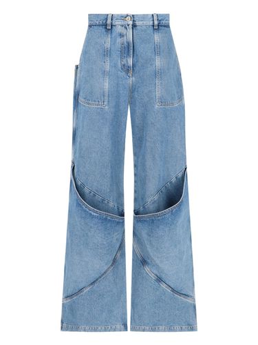 The Attico Maxi Pocket Jeans - The Attico - Modalova