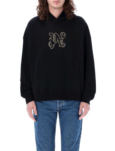 Monogram Statement Hoodie - Palm Angels - Modalova