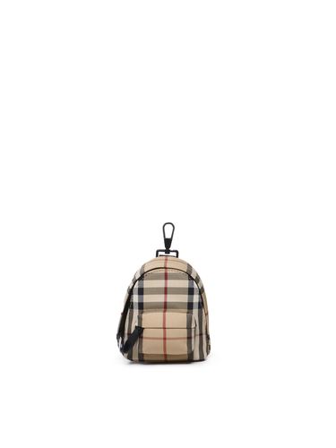 Burberry Mini Jett Checked Backpack - Burberry - Modalova