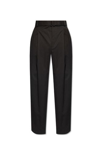 Relaxed Fitting Trousers - Emporio Armani - Modalova