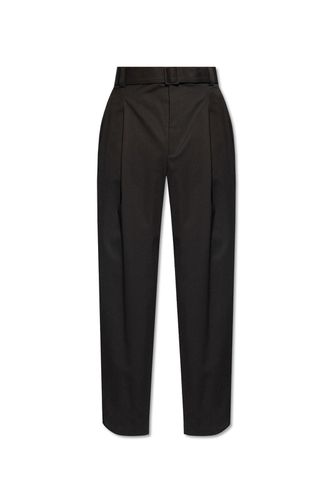 Relaxed Fitting Trousers - Emporio Armani - Modalova