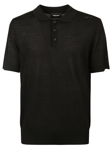 Dsquared2 Knit Polo Shirt - Dsquared2 - Modalova