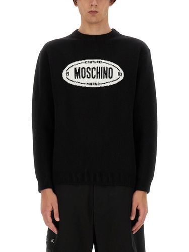 Moschino Jersey With Logo - Moschino - Modalova