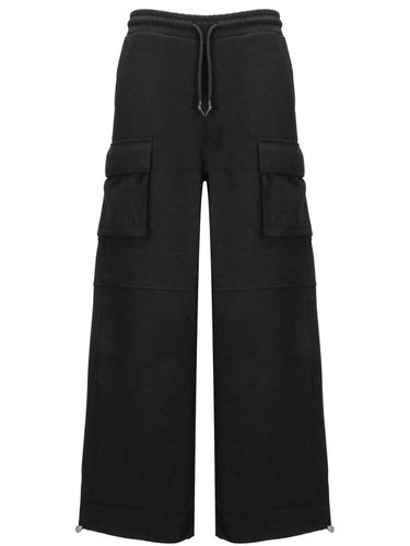 Drawstring Fleece Cargo Pants - Patrizia Pepe - Modalova