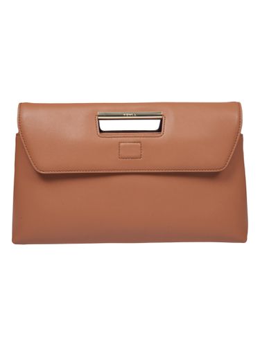 Logo Engraved Medium Clutch Bag - Furla - Modalova