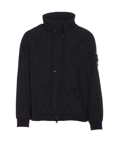 Stone Island Logo Patch Jacket - Stone Island - Modalova