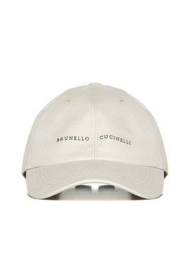 Embroidered Logo Baseball Cap - Brunello Cucinelli - Modalova