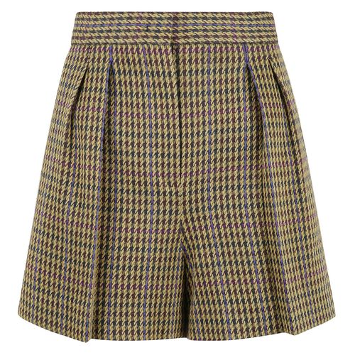 Patroni Houndstooth Patterned Shorts - Max Mara - Modalova