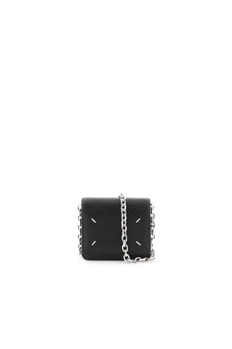 Small Wallet With Chain Shoulder Strap - Maison Margiela - Modalova