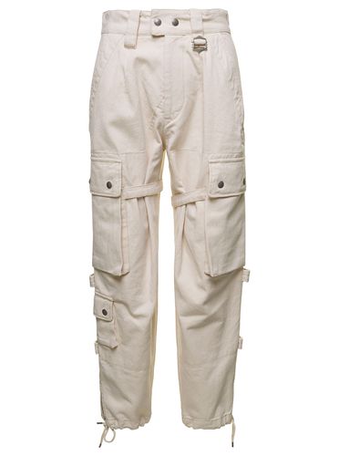 Cargo Pants With Pockets And Buckles In Cotton Woman - Isabel Marant - Modalova