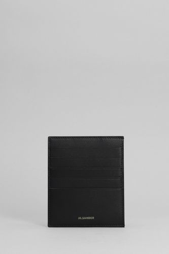 Jil Sander Wallet In Black Leather - Jil Sander - Modalova