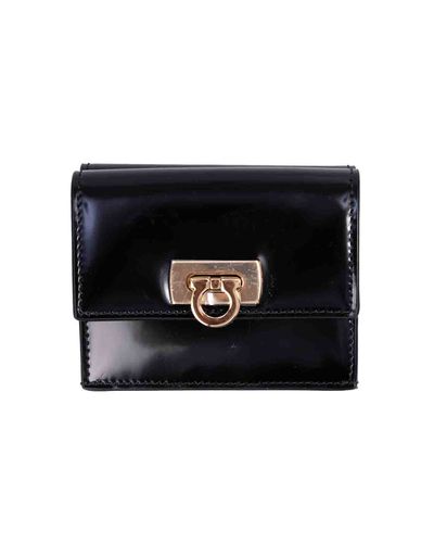 Ferragamo Salvatore Compact Wallet - Ferragamo - Modalova