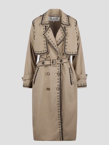 Trench Coat With Embroidery - Sea New York - Modalova