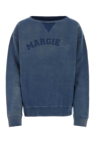 Blue Cotton Oversize Sweatshirt - Maison Margiela - Modalova