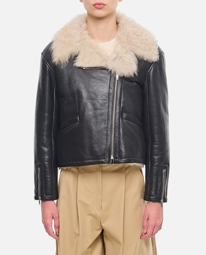 Shearling Biker Jacket - Durazzi Milano - Modalova