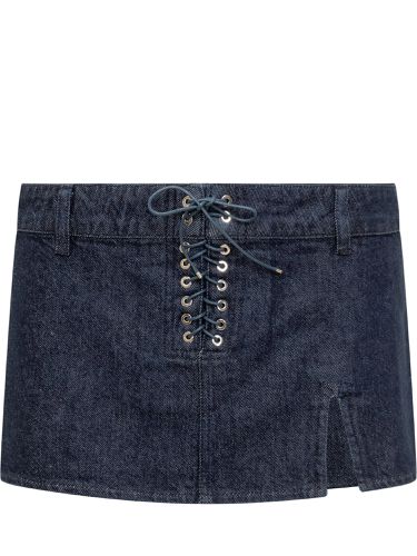 Laceup Mini Skirt - Ludovic de Saint Sernin - Modalova