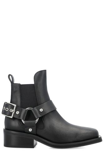 Ganni Low Cut Biker Chelsea Boots - Ganni - Modalova