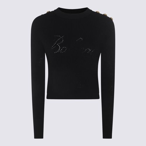 Balmain Black Knitwear - Balmain - Modalova