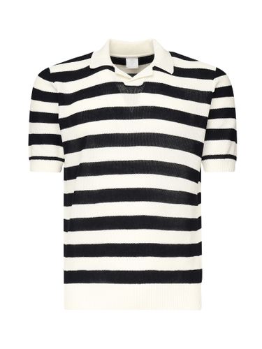 Eleventy Striped Polo Shirt - Eleventy - Modalova