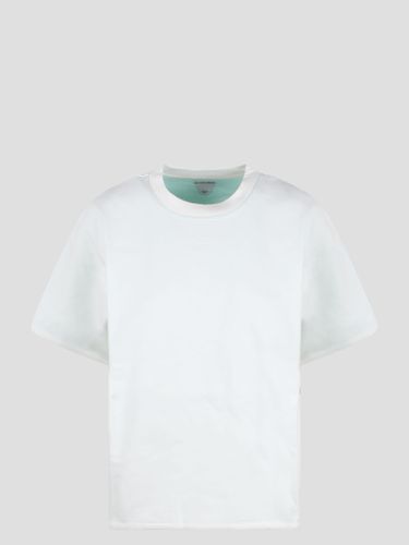 Relaxed Fit Double Layer Cotton T-shirt - Bottega Veneta - Modalova