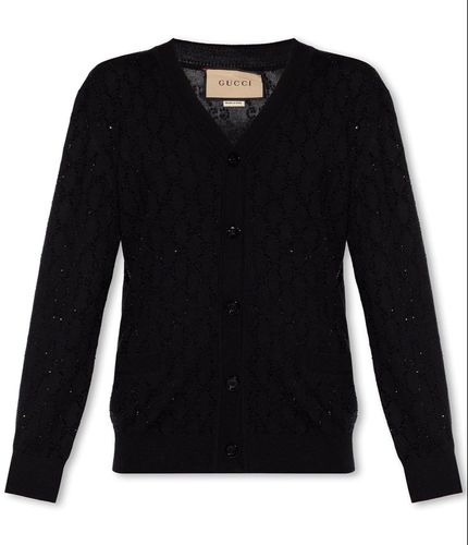 Gucci V-neck Knit Cardigan - Gucci - Modalova