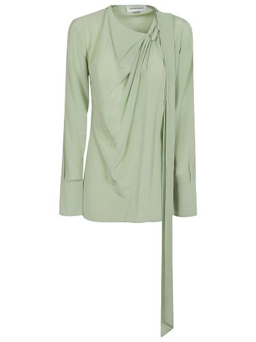 Twist Detail Scarf Top - Victoria Beckham - Modalova