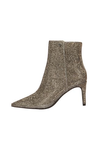 Aline Embellished Heeled Ankle Boots - MICHAEL Michael Kors - Modalova