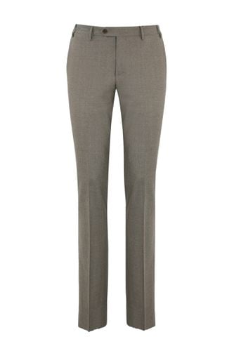 Classic Trousers In Virgin Wool - Corneliani - Modalova