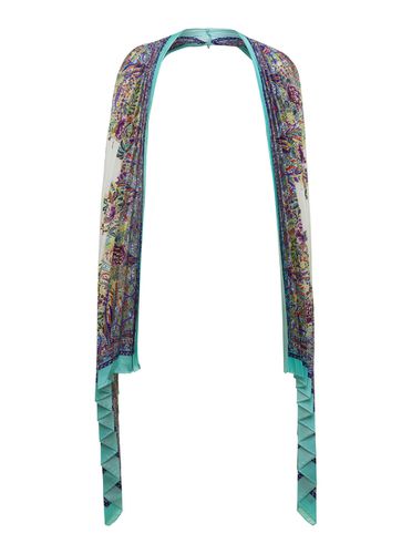 Etro Printed Pleated Stole - Etro - Modalova