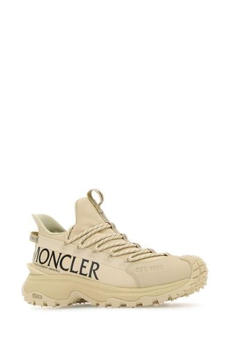 Beige Fabric And Rubber Trailgrip Lite2 Sneakers - Moncler - Modalova