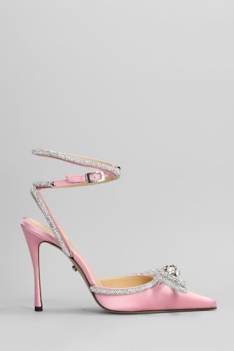 Mach & Mach Pumps In Rose-pink Silk - Mach & Mach - Modalova