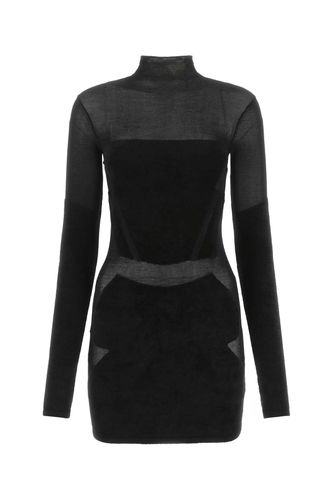 Black Stretch Viscose Blend Mini Dress - Dion Lee - Modalova