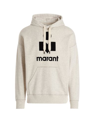 Miley Hoodie With Flocked Logo - Isabel Marant - Modalova