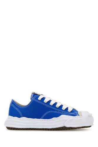 Electric Blue Canvas Sneakers - Mihara Yasuhiro - Modalova