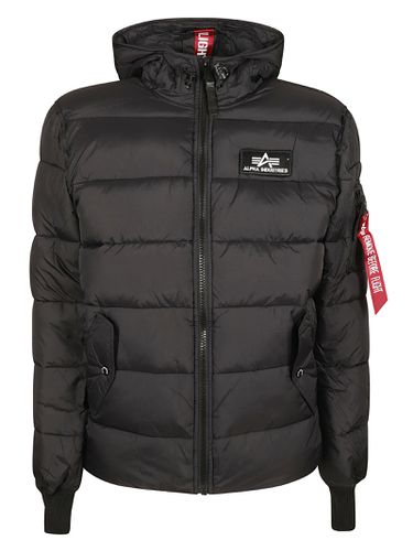 Logo Patch Padded Jacket - Alpha Industries - Modalova