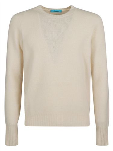 Drumohr Rib Trim Plain Knit Sweater - Drumohr - Modalova