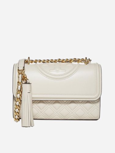 Fleming Convertible Small Leather Bag - Tory Burch - Modalova