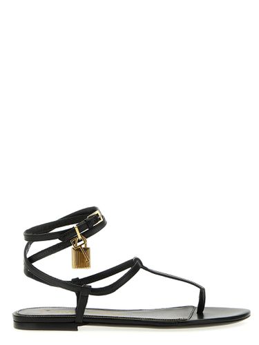 Padlock Detail Thong Sandals - Tom Ford - Modalova