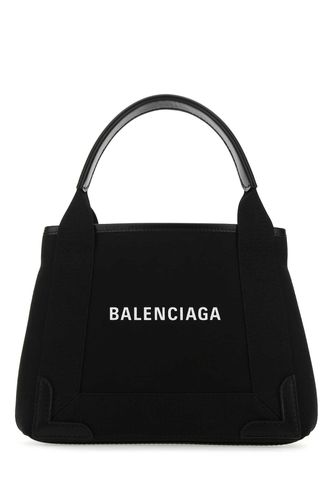 Canvas Cabas Navy Xs Handbag - Balenciaga - Modalova