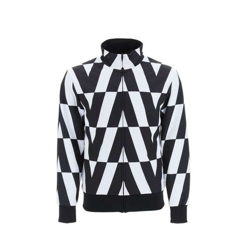 Valentino Logo Zipped Sweatshirt - Valentino - Modalova