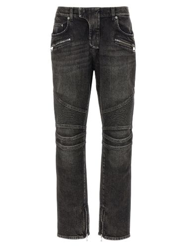 Balmain biker Jeans - Balmain - Modalova