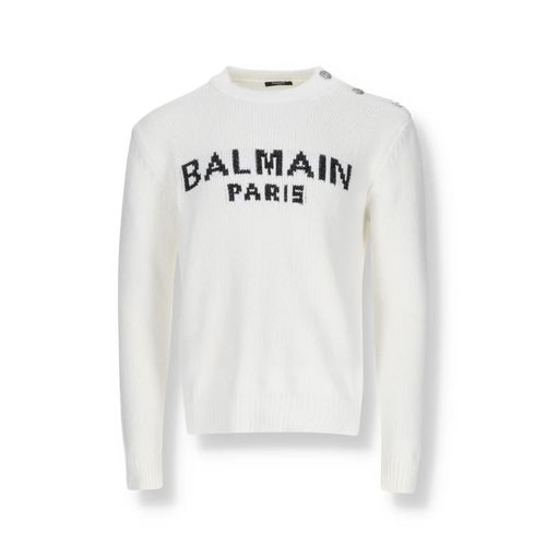 Balmain Logo Sweater - Balmain - Modalova